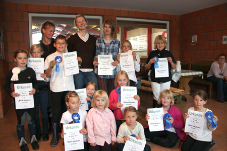 Kleines Hufeisen 2011, Reiter und Reiterinnen